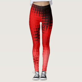 Bootylisk flytande brand leggings