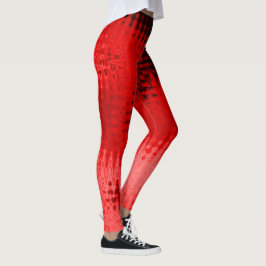 Bootylisk flytande brand leggings