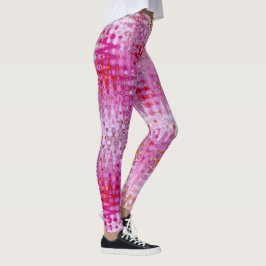 Bootyliskisk flytande Rosa Wildblommor Rave Leggings