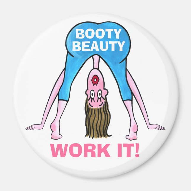 BOOTYN BLIR BRA! MAGNET (Framsidan)