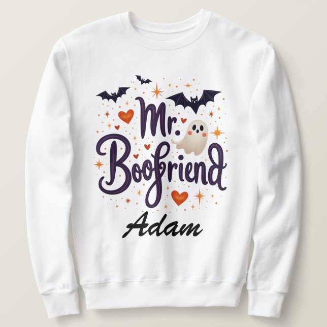 Boovän Custom Name Halloween Sweatshirt (Design framsida)