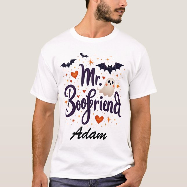 Boovän Custom Name Halloween T-shirt (Framsida)