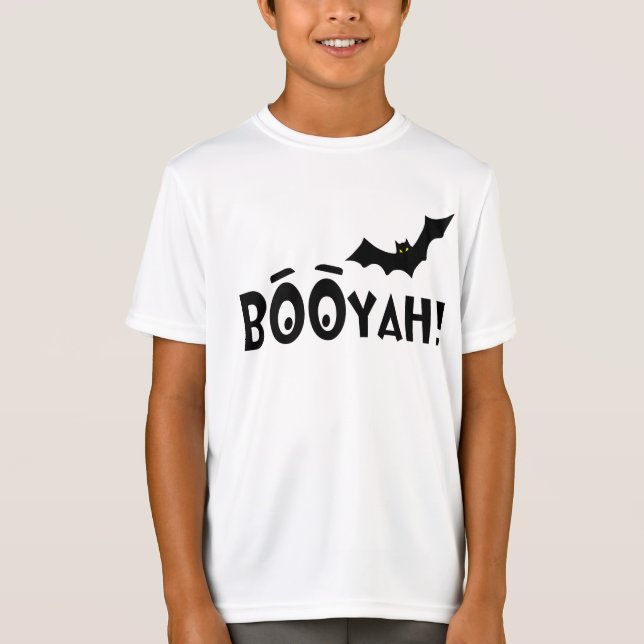 BOOYAH! Batty Halloween Tee (Framsida)