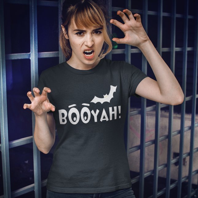 BOOYAH! Funny Hip hop Halloween T Shirt (Skapare uppladdad)