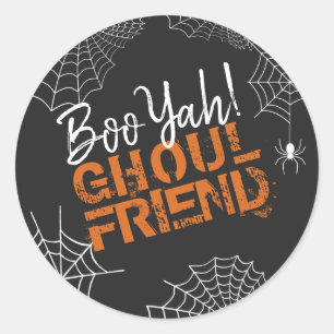 BooYah Ghoul Friend Halloween ID684 Runt Klistermärke