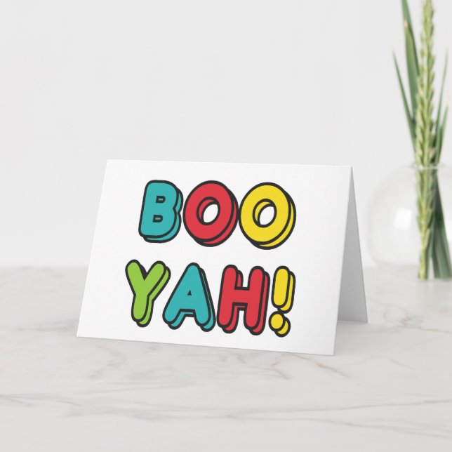 Booyah! Helgkort (Framsida)