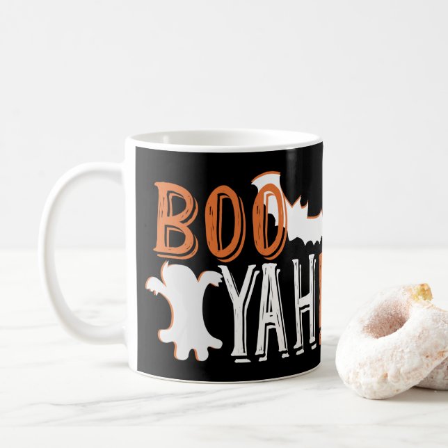 booyah söta halloween kaffemugg (Med munk)