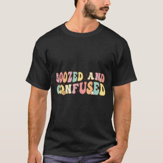 Boozed and Confsed Bride Squad Matching Bachelore T Shirt
