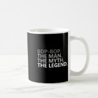 Bop-bop Mannen Myten Legenden Rolig Farfar 