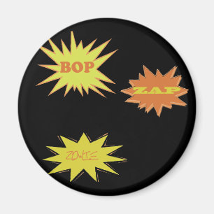 BOP ZAP ZOWIE RETRO MAGNET
