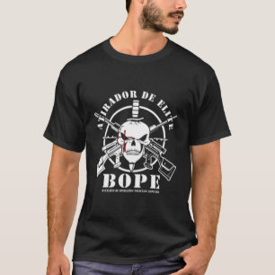 Bope Sniper Team Atirador De Elite Brasiliens mili T Shirt