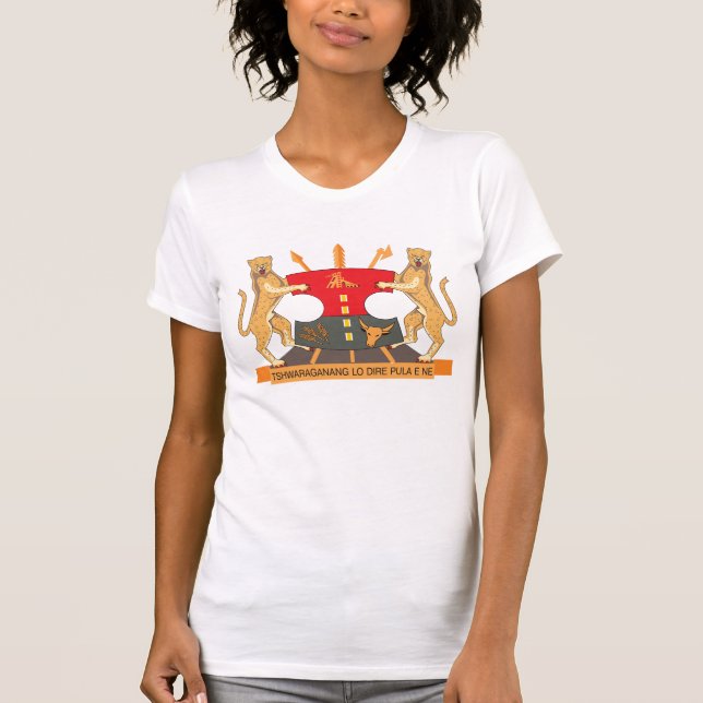 Bophuthatswana vapensköld tee shirt (Framsida)