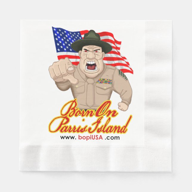 BOPI Cocktail Napkins Pappersservett (Framsidan)