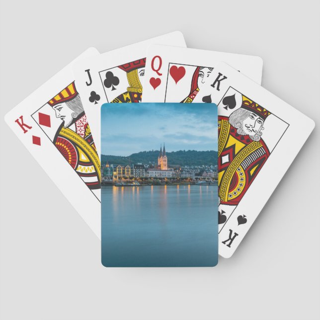 Boppard am Rhein Tyskland Casinokort (Baksidan)