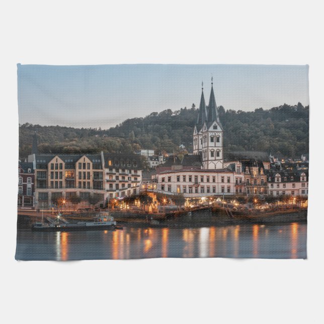 Boppard Tyskland Kökshandduk (Horisontell)