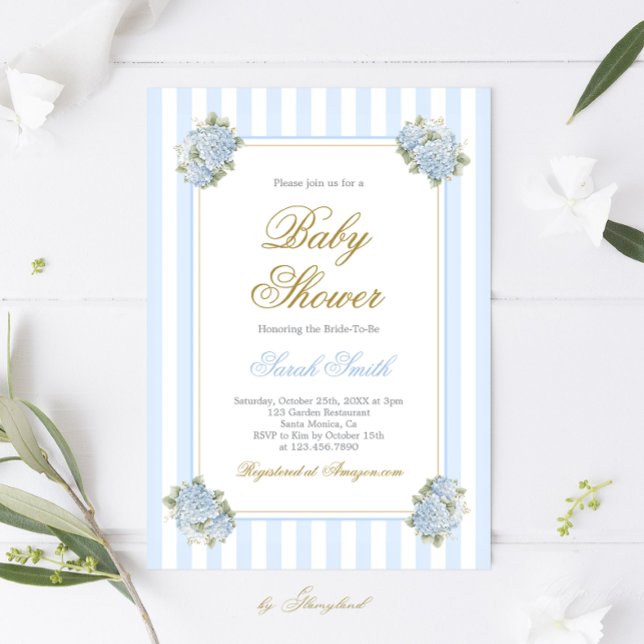 Boppy Baby Shower Boy-inbjudan Inbjudningar (Skapare uppladdad)