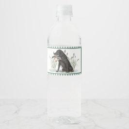 Boppy Southern Anka Hunter Baby Shower Vattenflaskor Etikett