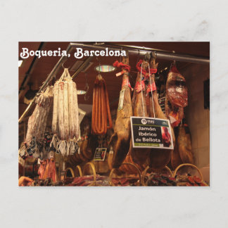 Boqueria-Butcher Vykort