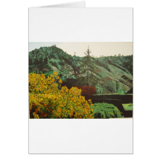 Boquete, Panama#3-målning Hälsningskort