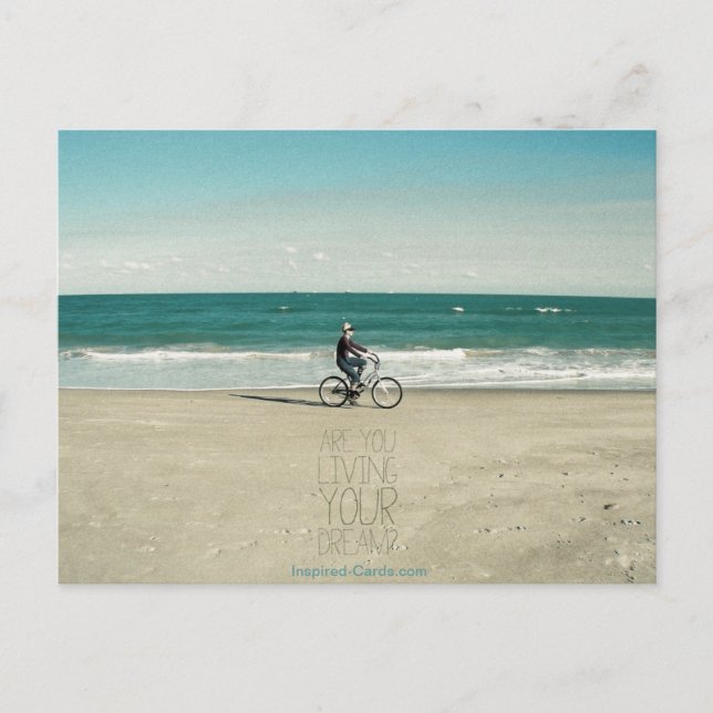 Bor du din dröm? vykort (Framsida)