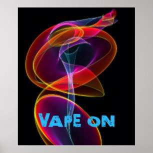 Bör ha den Vaped skallen poster trycket