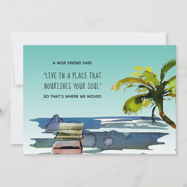 Bor i ett Ställe som omger ditt nya hem Meddelande (Framsida)