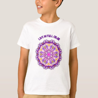 Bor i Färg Mandalas barn T Shirt
