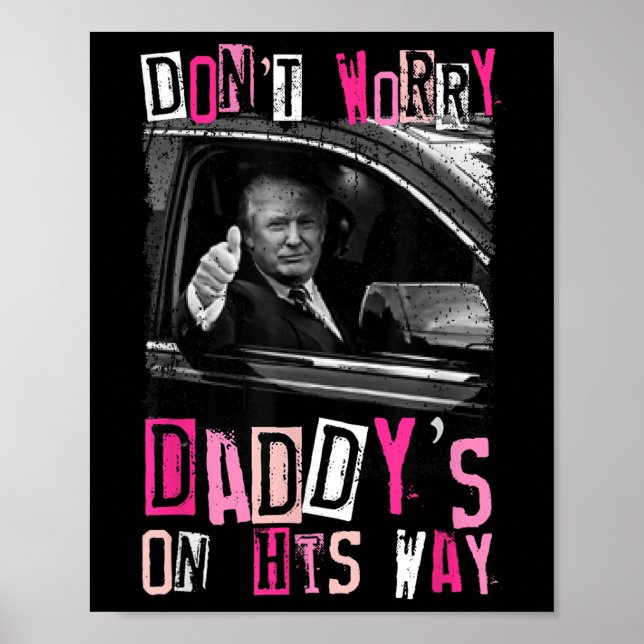 Bör inte oroa Daddys på hans sätt på den underbara Poster (Framsidan)
