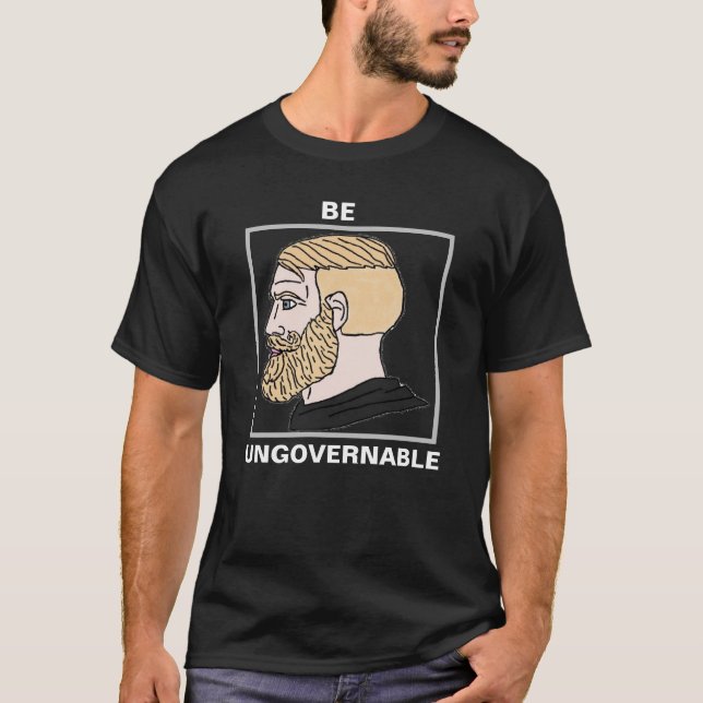 Bör inte styras T-Shirt (Framsida)