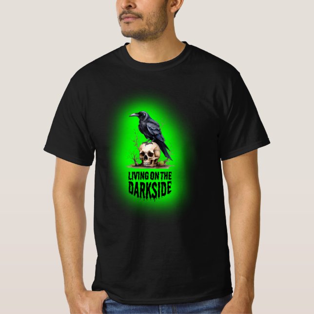 Bor på Darkside Halloween T Shirt (Framsida)