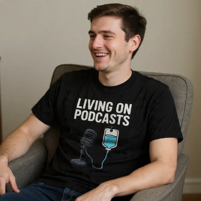 Bor på poddar t shirt (Skapare uppladdad)