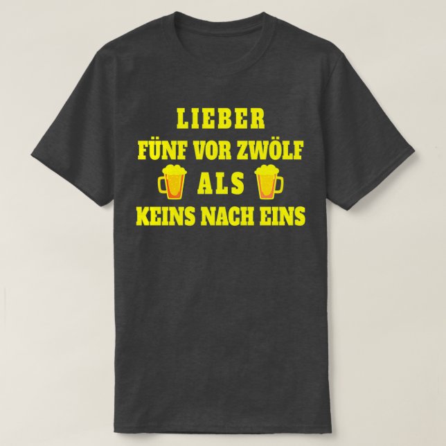 Bör säga lustig oktoberfest för att dricka gåva t shirt (Design framsida)