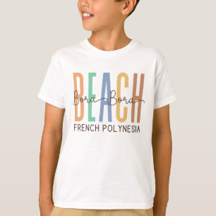 Bora Beach Fransk Polynesien (Sands) T Shirt