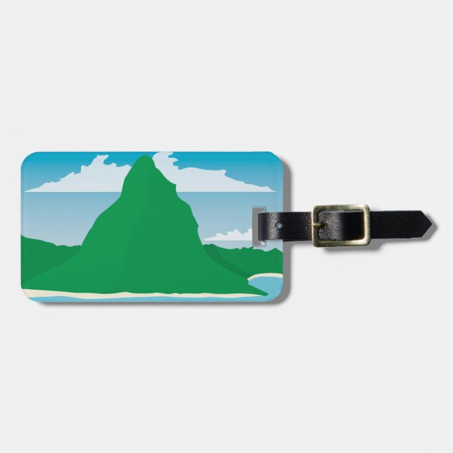 Bora Bora Bagagebricka (Horisontell Framsida)