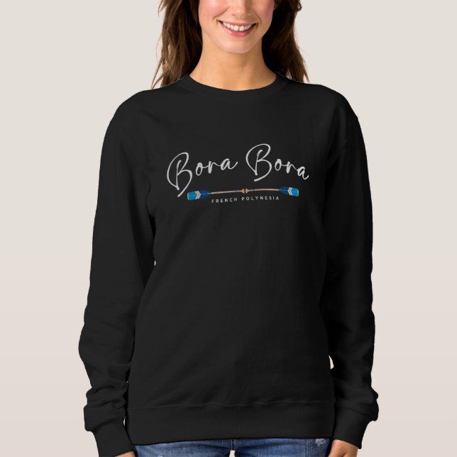 Bora Bora Beach Graphic T Shirt (Framsida)
