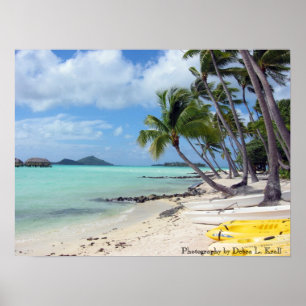 Bora Bora Beach Poster
