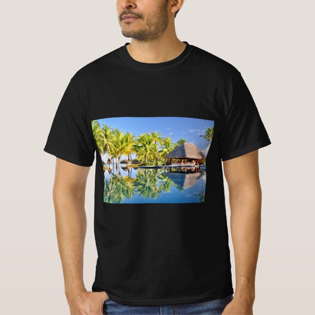 Bora Bora Beach Pub T Shirt (Framsida)