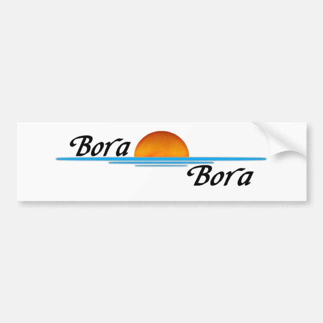 Bora Bora Bildekal (Framsidan)
