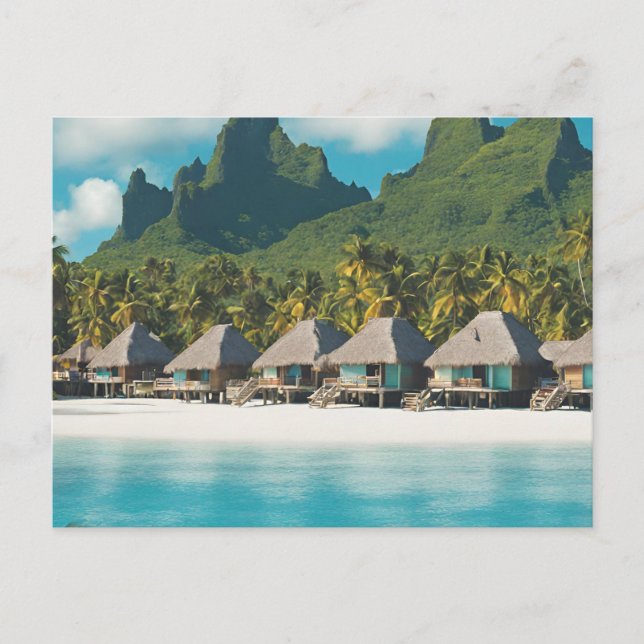 Bora Bora (Bora Bora e) Vykort (Framsida)