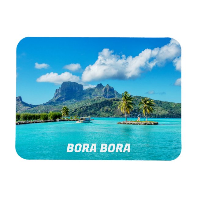 BORA BORA Dream Island Magnet (Horisontell)