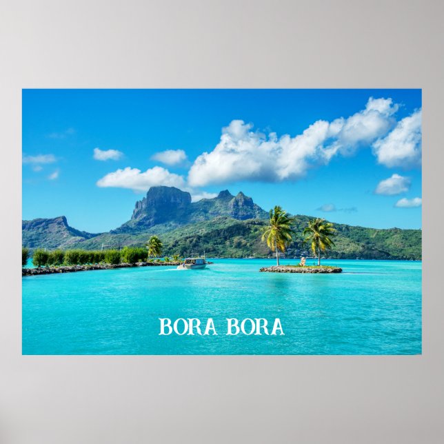 BORA BORA Dream Island Poster (Framsidan)