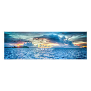 BORA BORA FOTOTRYCK