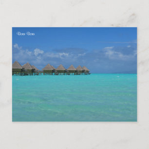 Bora Bora Fransk Polynesia Vykort