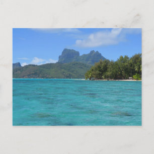 Bora Bora Fransk Polynesia Vykort