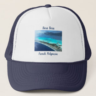 Bora Bora, Fransk Polynesien från Luft Keps
