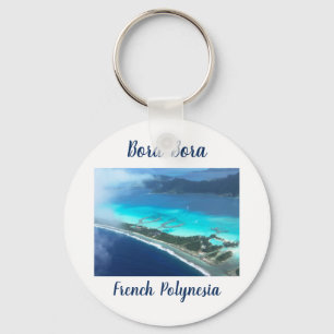 Bora Bora, Fransk Polynesien från Luft Nyckelring