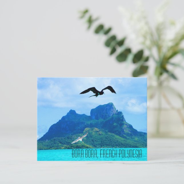 Bora Bora, Fransk Polynesien Vykort (Stående Fram)