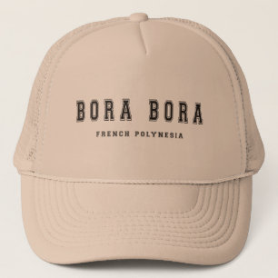 Bora Bora franska Polynesia Truckerkeps