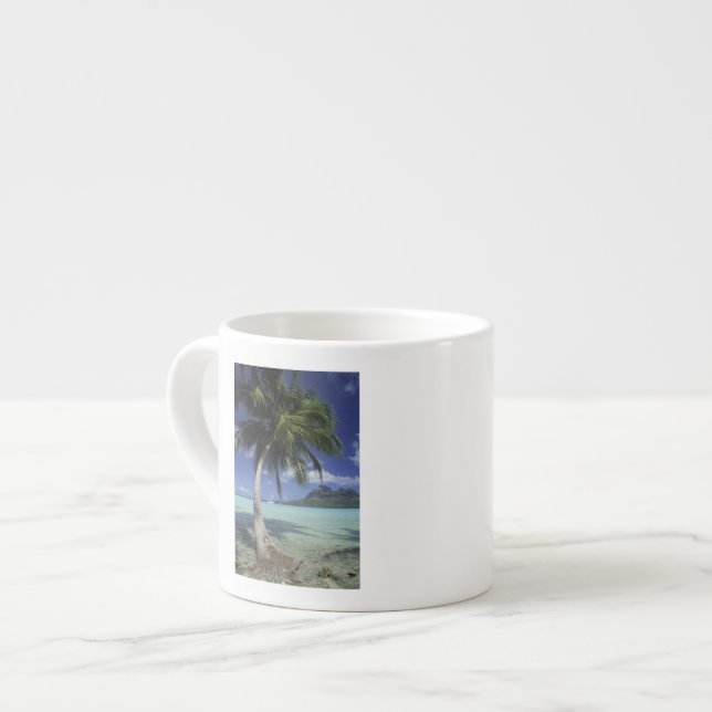 Bora Bora, Franska Polynesien Mt. Otemanu sedd Espressomugg (Framsida vänster)