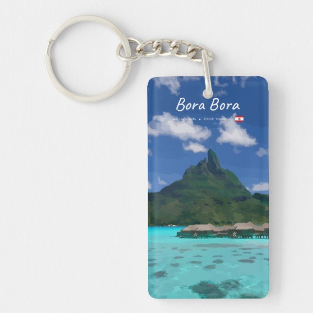 Bora Bora, Franska Polynesien - Strandrestaurang S (Framsidan)